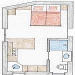 grundriss ferienwohnung in lech 5 haus wöster