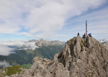 sommer bergsteigen ferienwohnung in lech